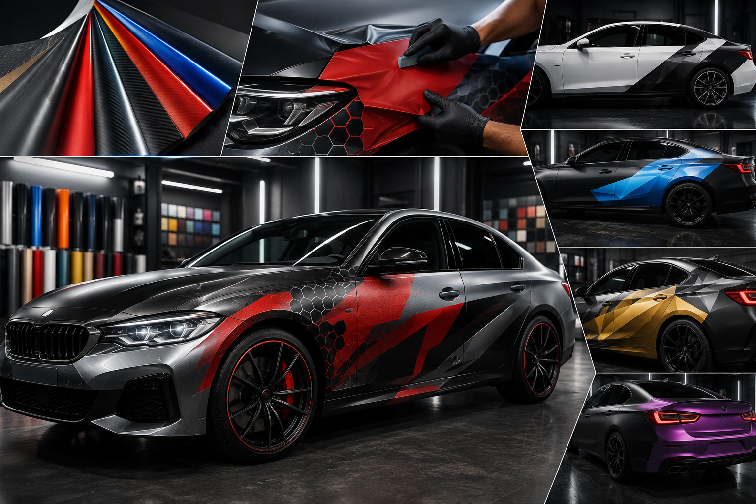 Best Partial-Wrap Ideas Using 3M Car Wraps & Custom Styling