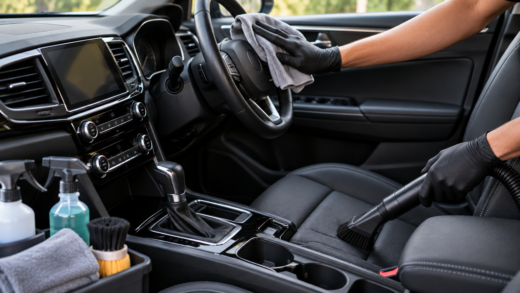 Car Interior Cleaning Before a Family Road Trip: Complete Checklist