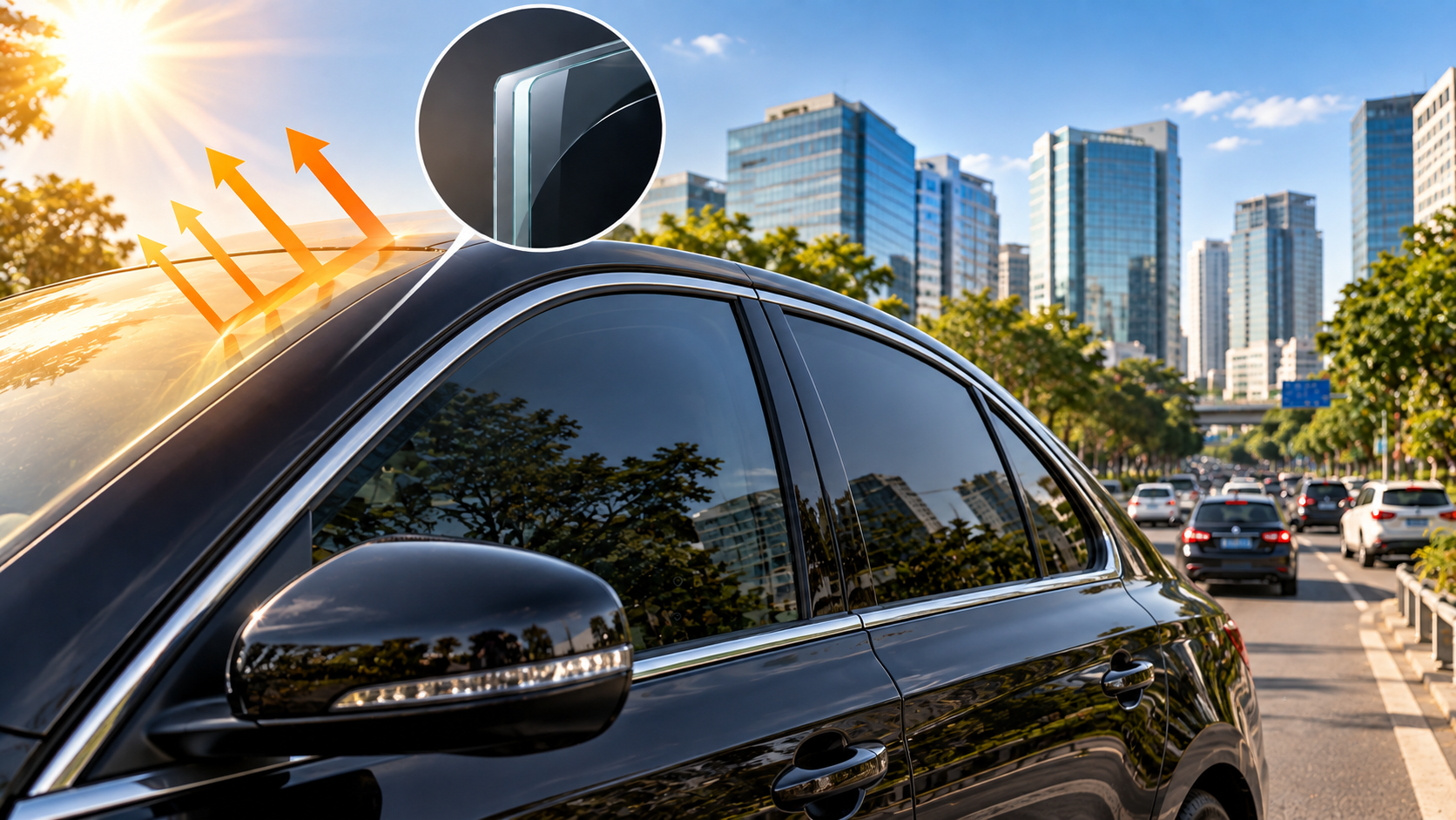 Sun Control Film for Daily Office Commuters in Bangalore